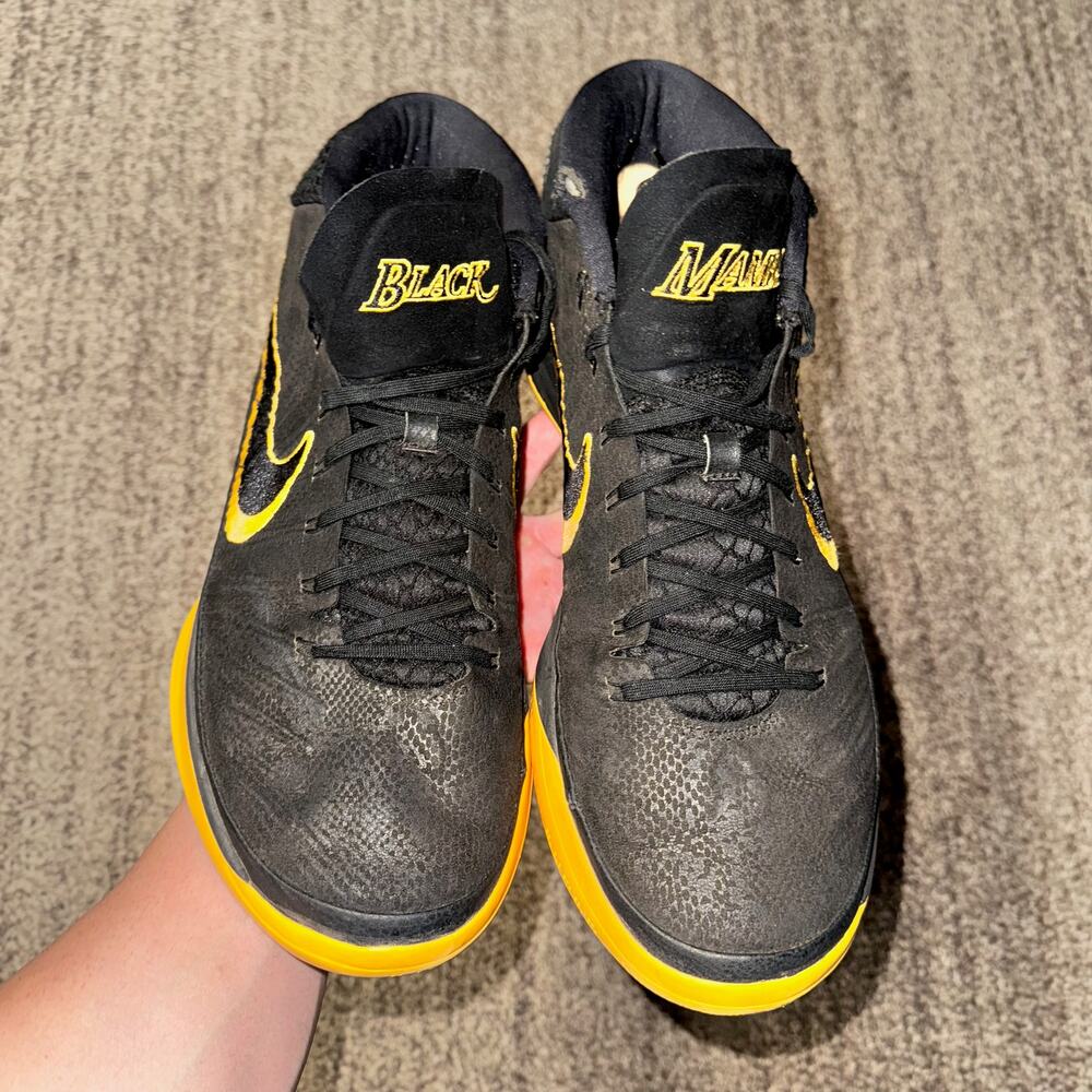 Nike Kobe A.D. Mid Black Mamba City Edition Men's Basketball Shoes Rare Size 13 - Picture 4 of 8